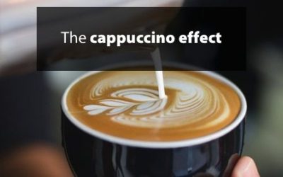 The cappuccino effect