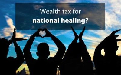 Wealth tax for national healing?
