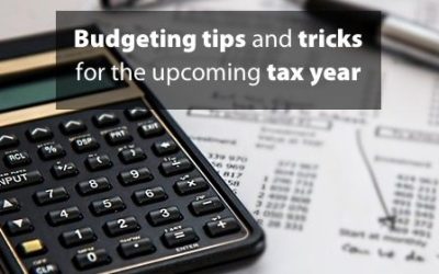 Budgeting tips and tricks for the upcoming tax year