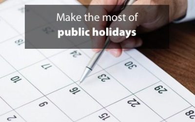 Make the most of public holidays