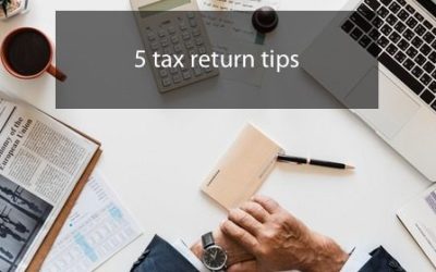 5 tax return tips